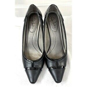 Life Stride Soft System Black Heel Size 9.5